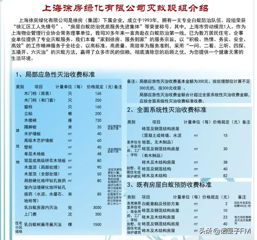 灭白蚁的收费标准_灭白蚁服务_灭白蚁收费吗